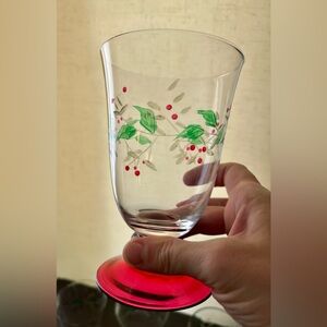 Pfaltzgraff Winterberry Sentiments Water Goblets - Thumbnail 2